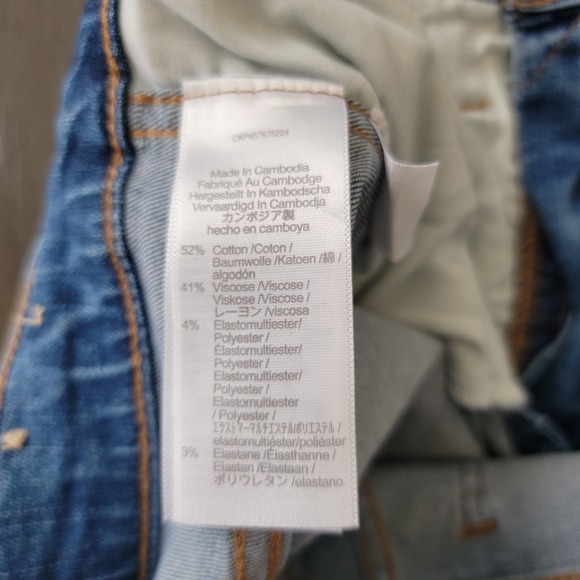 Madewell Stovepipe Jeans Medium Wash High Rise Size 27 - Picture 8 of 13